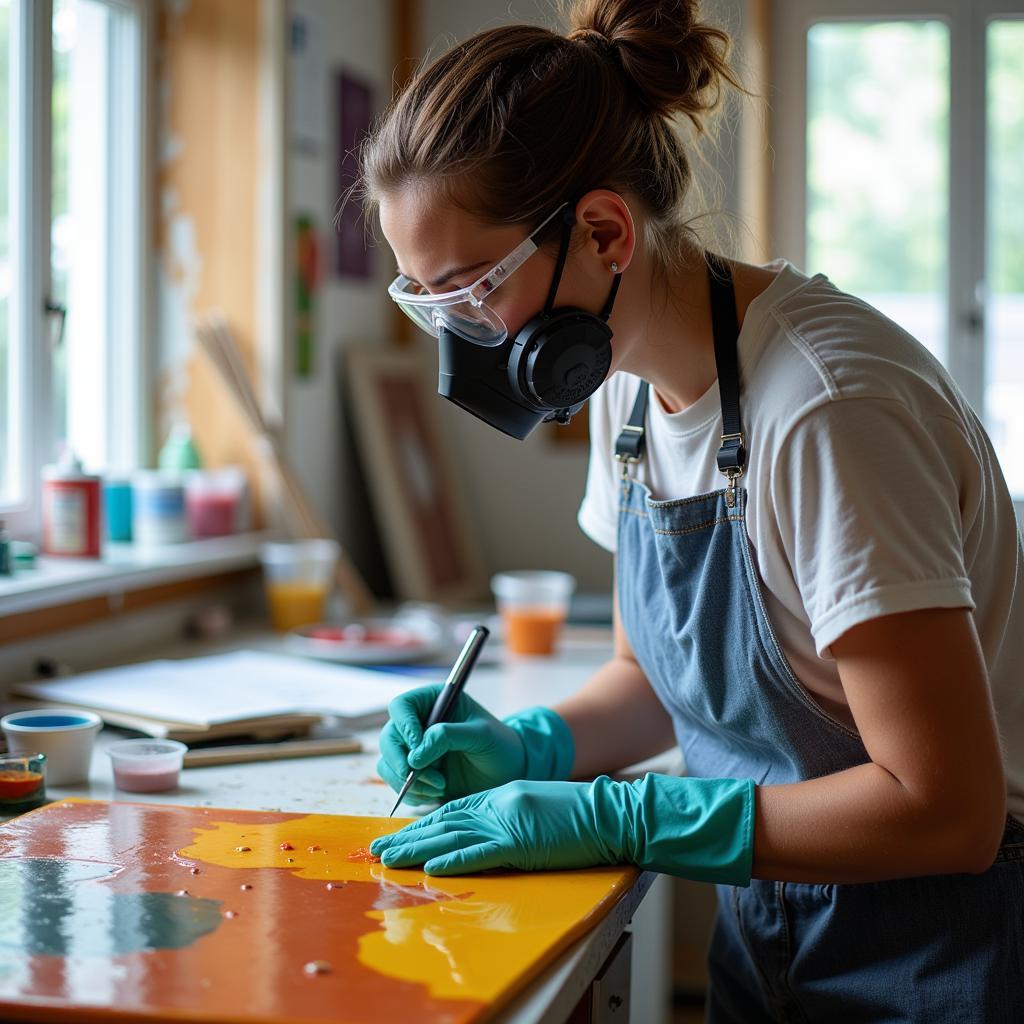 Essential Safety Gear for Resin Art