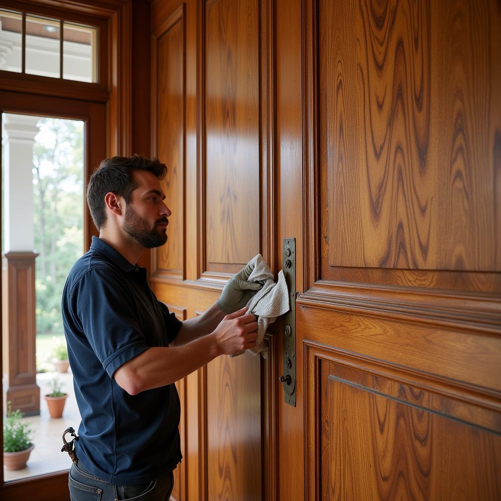 Restoring Art Deco Wood Paneling