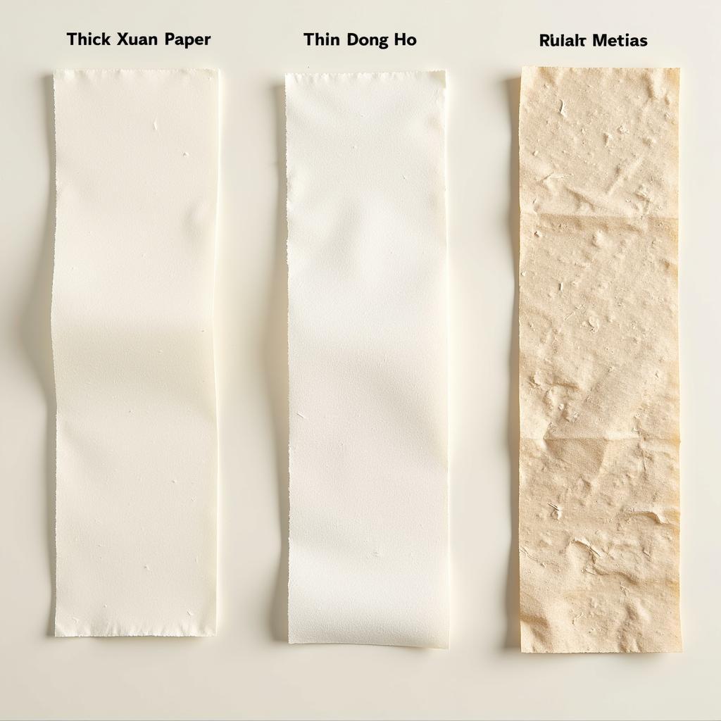 Different Types of Rice Paper for Art