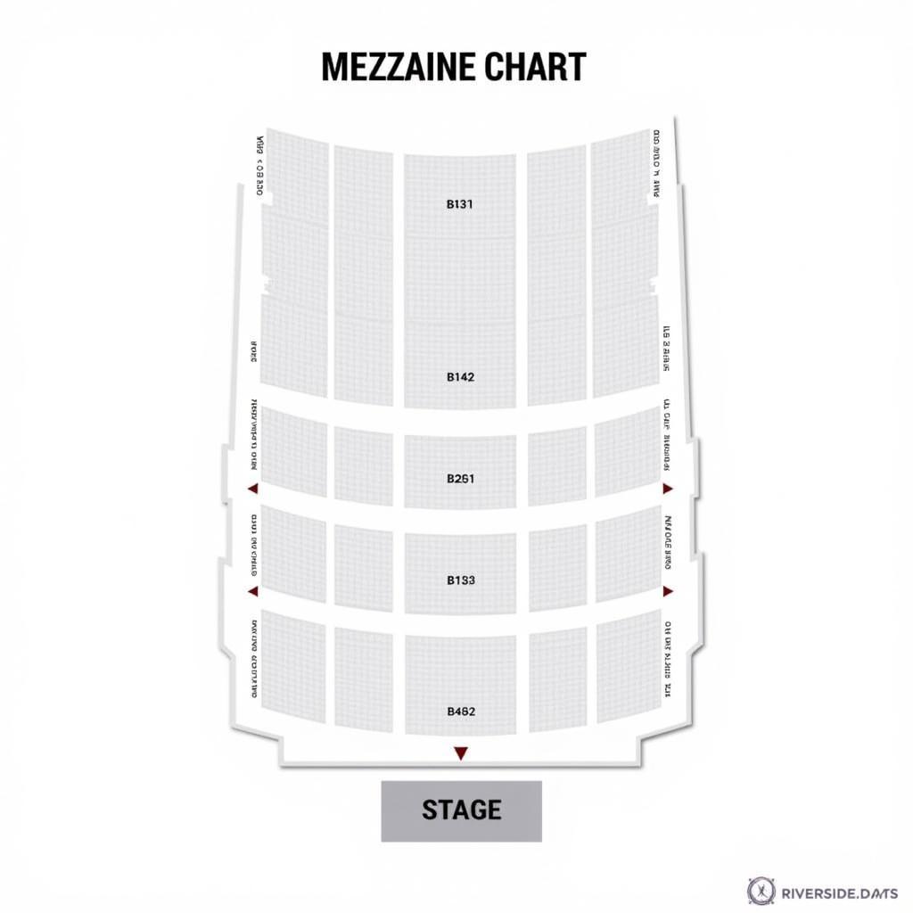 Riverside Fox Performing Arts Center Mezzanine Level Seating Chart