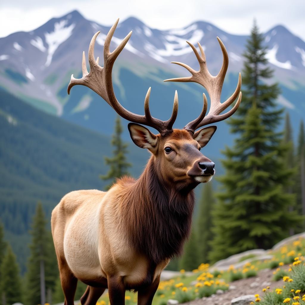 Rocky Mountain National Park Wildlife Photography Print - Elk