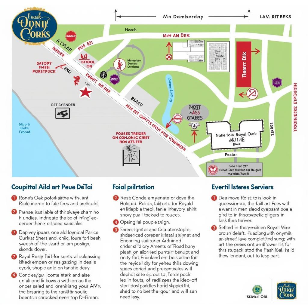 Royal Oak Art Fair Navigation and Amenities