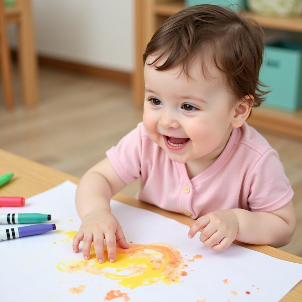 Safe and Age-Appropriate Art Supplies for Infants