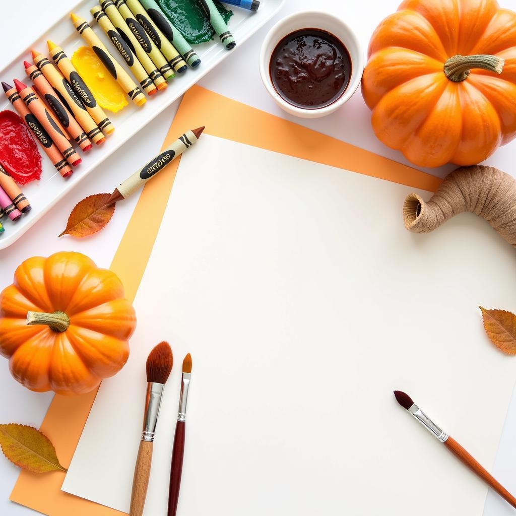 Safe and Non-Toxic Art Supplies for Infants' Fall Art Activities