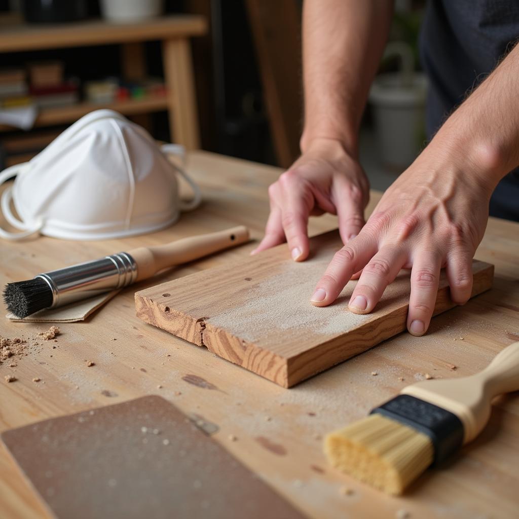 Preparing Salvaged Wood for Wall Art