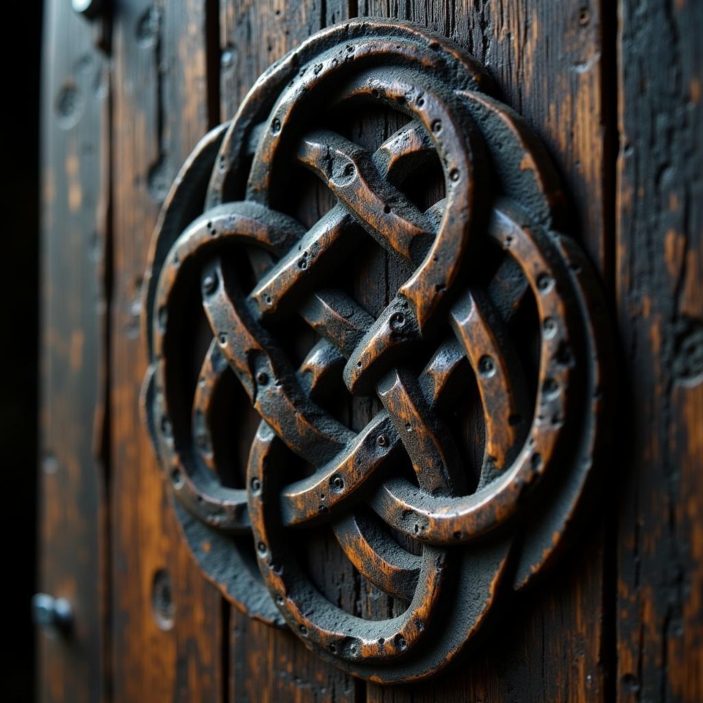 Samhain Celtic Knot Carving