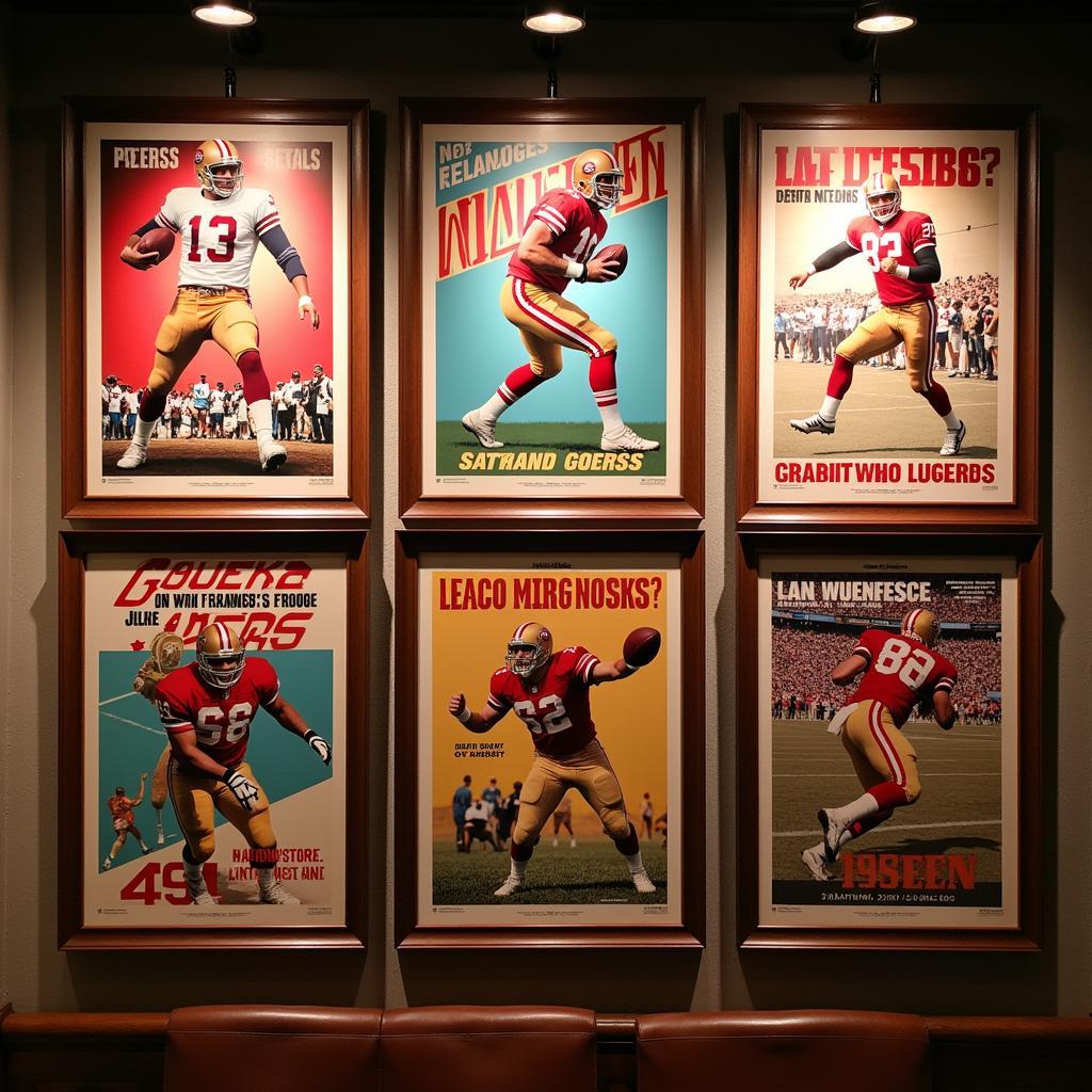 Vintage San Francisco 49ers Posters