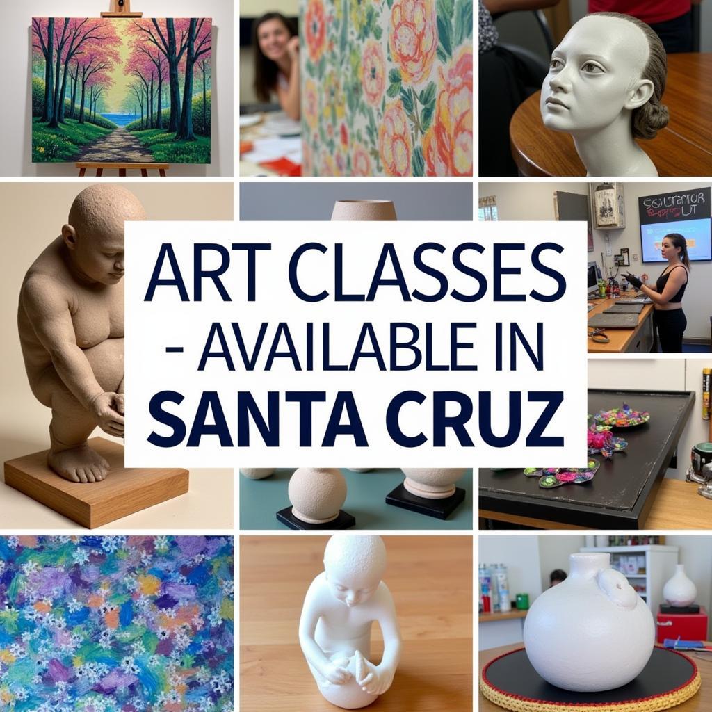 Variety of Art Classes in Santa Cruz