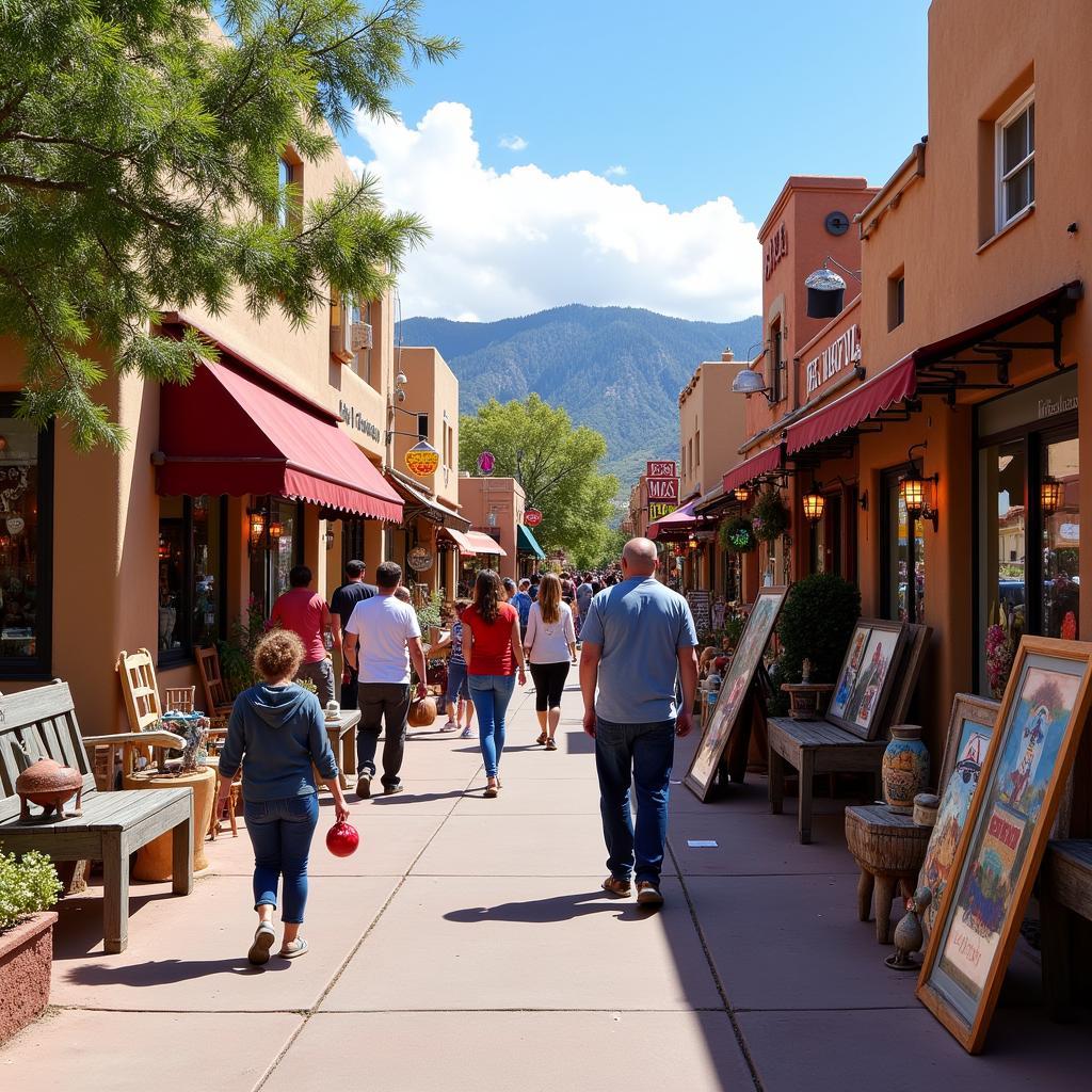 Santa Fe Art Market on Canyon Road