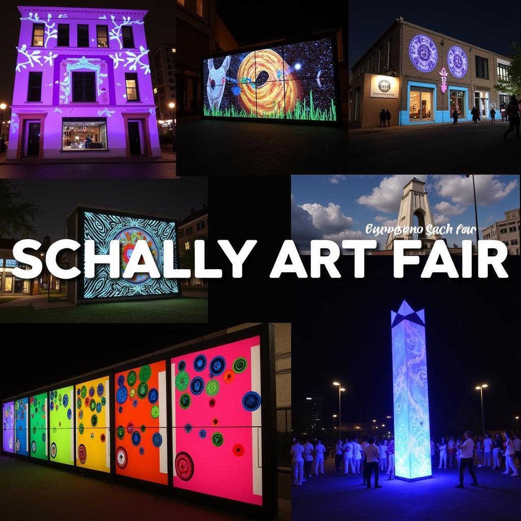 Digital Art Installations at Schlafly Art Fair