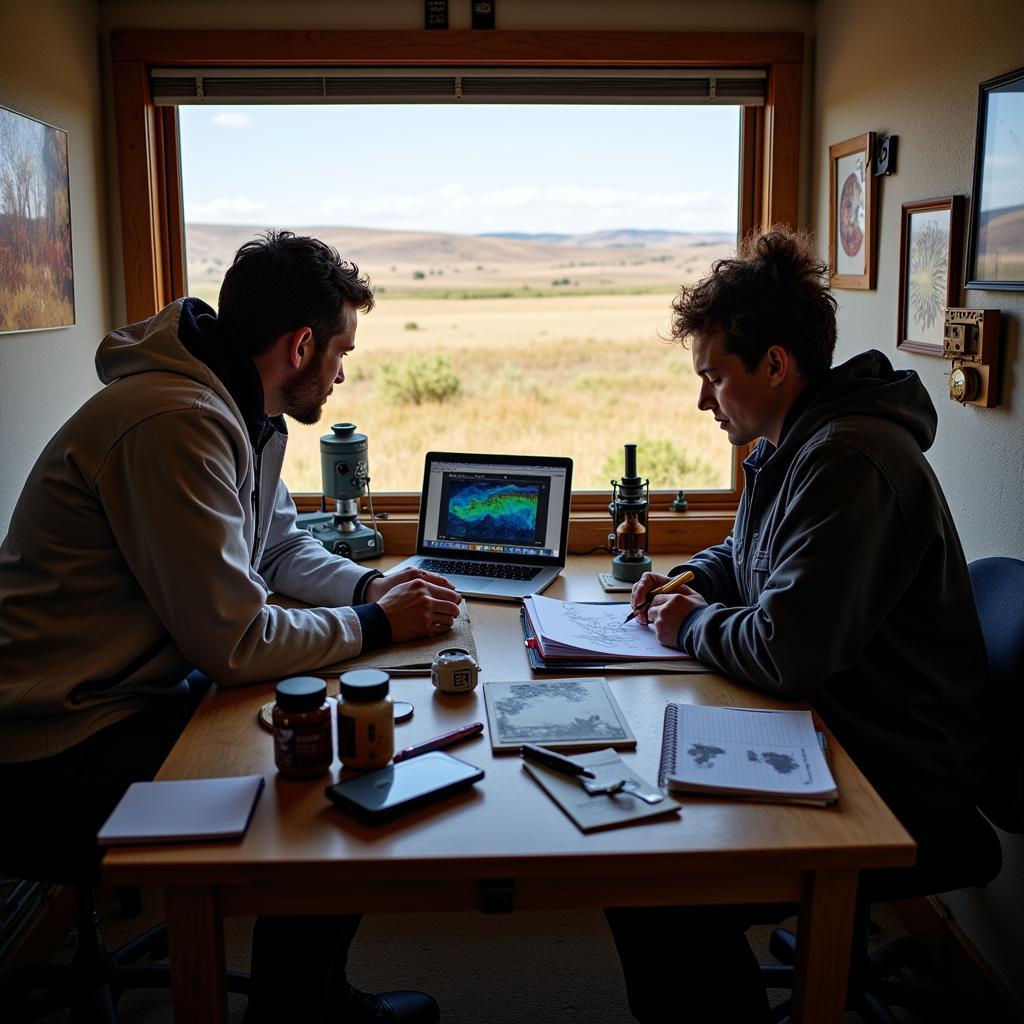 Scientist and Artist Collaboration on High Prairie Project