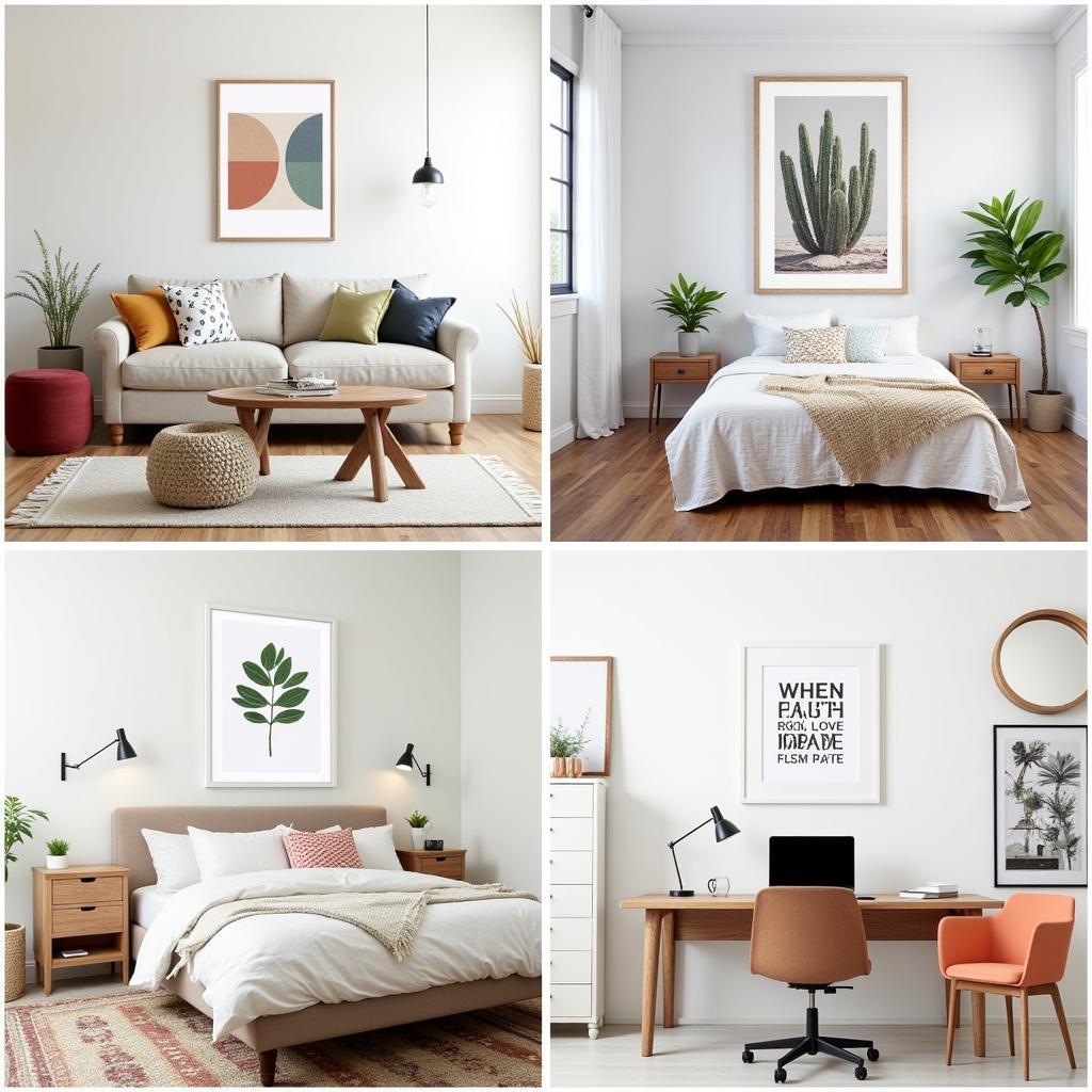 Choosing 12x12 Prints for Various Room Decor