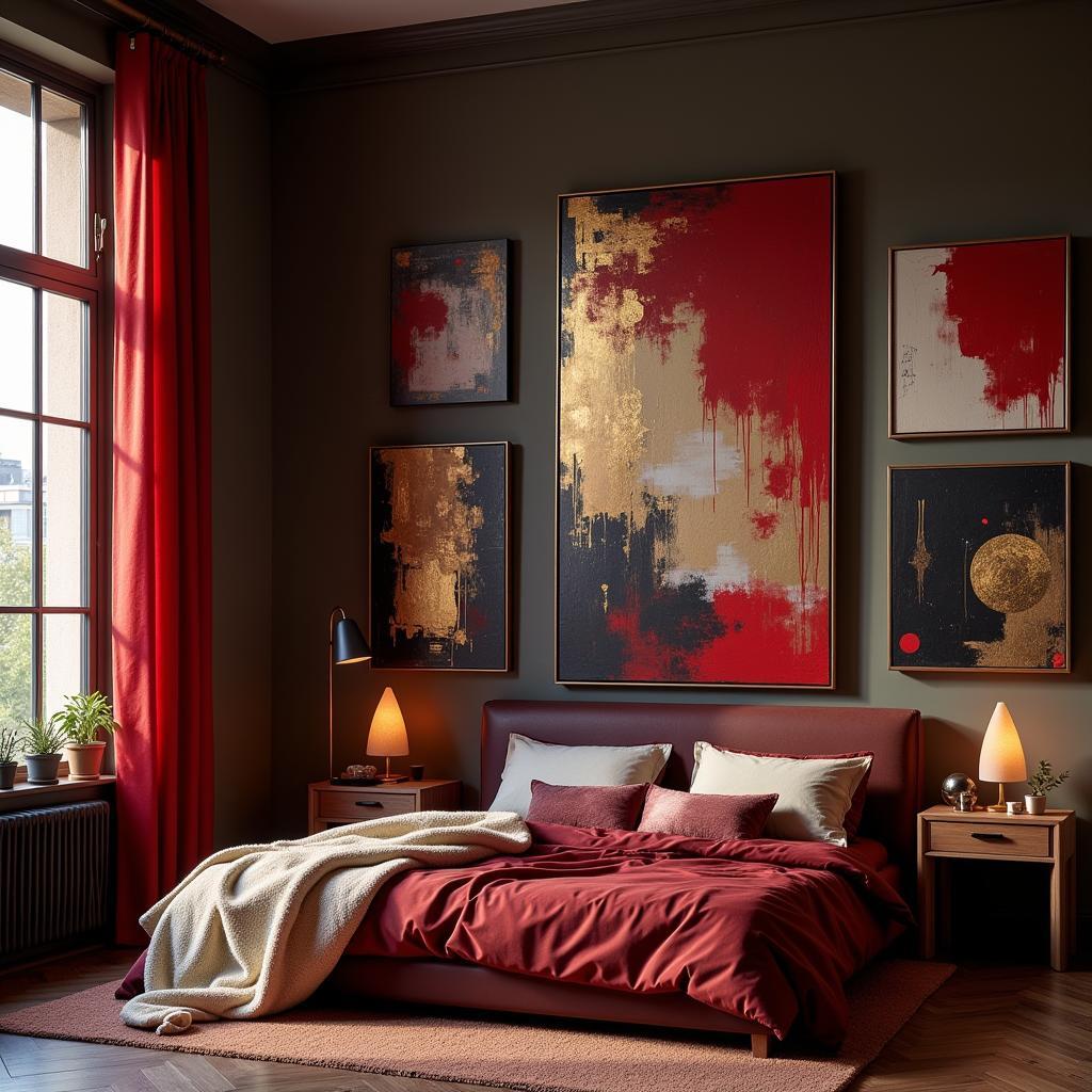 Abstract Forms for Sexy Bedroom Wall Art