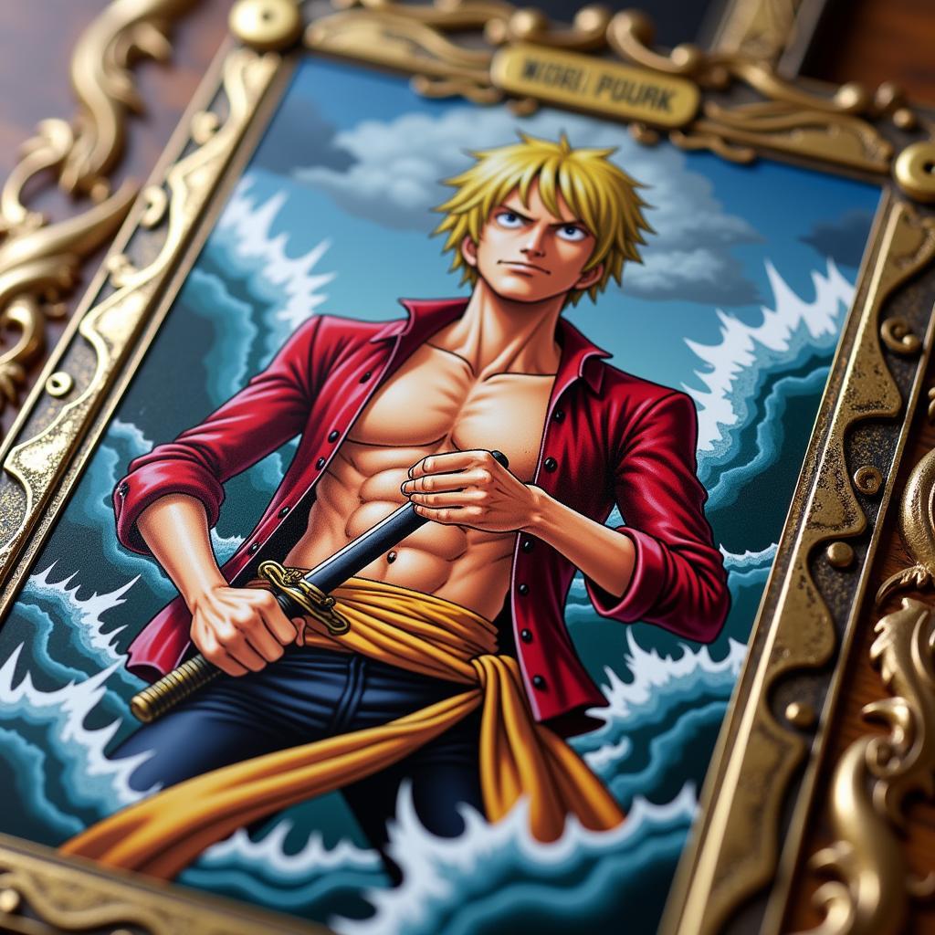 Shanks Alternate Art Trading Card