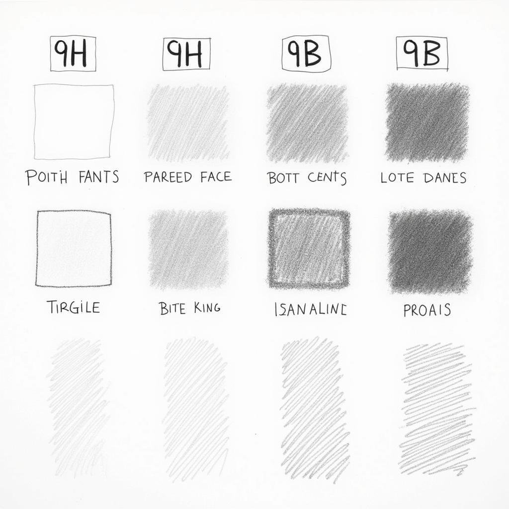 Different Sketching Pencil Grades and Their Uses