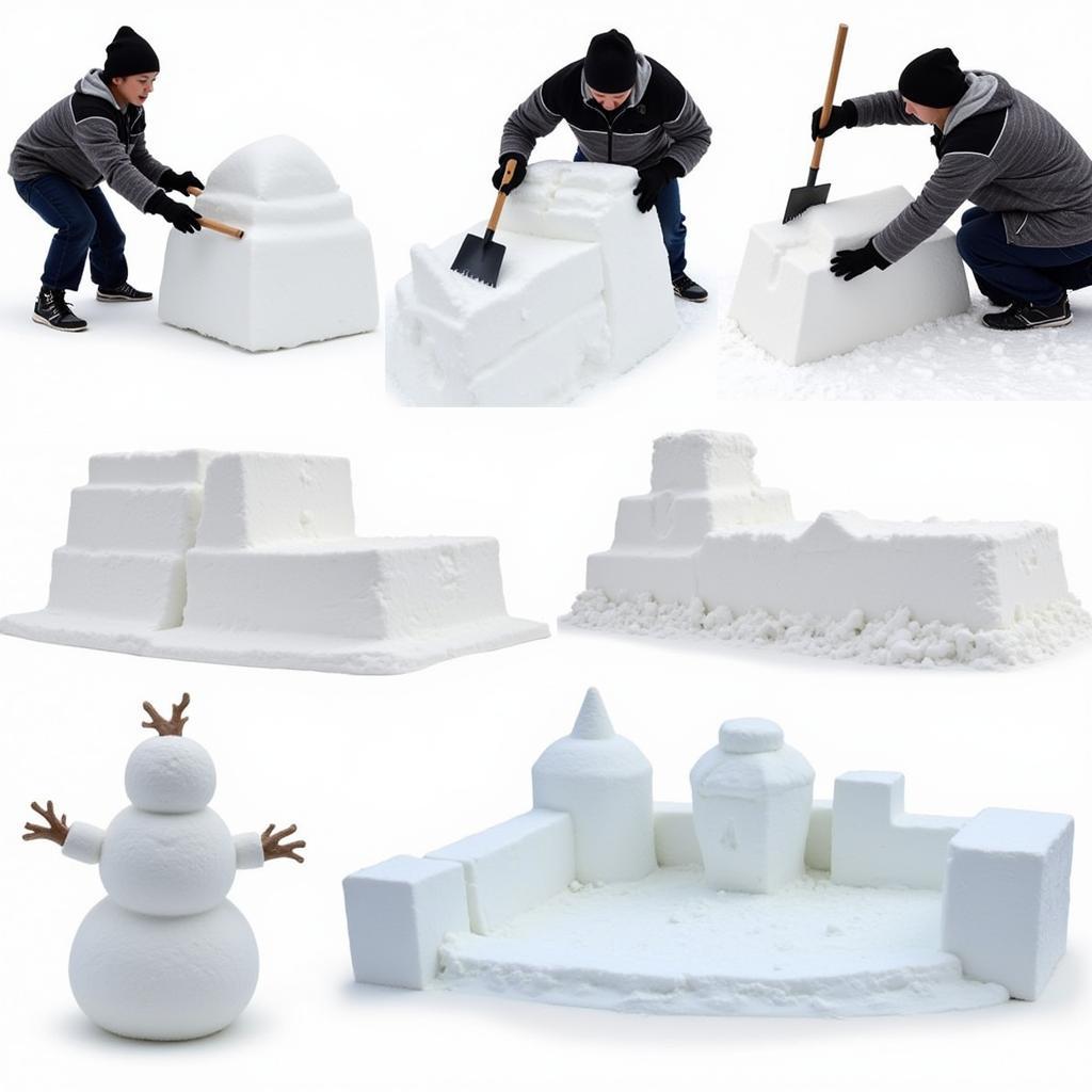 Effective Snow Sculpting Techniques and Tools