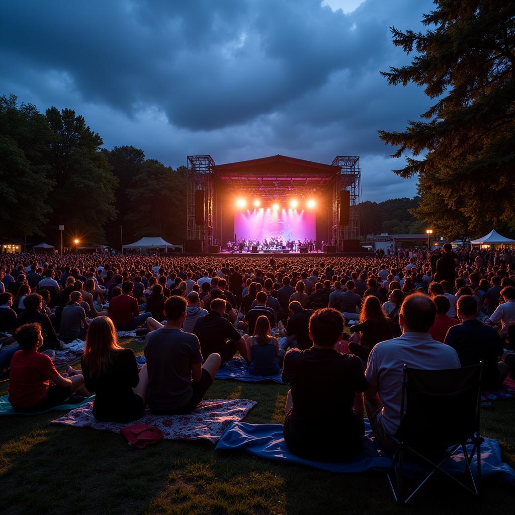 Enjoying the Concert Experience from the SPAC Lawn