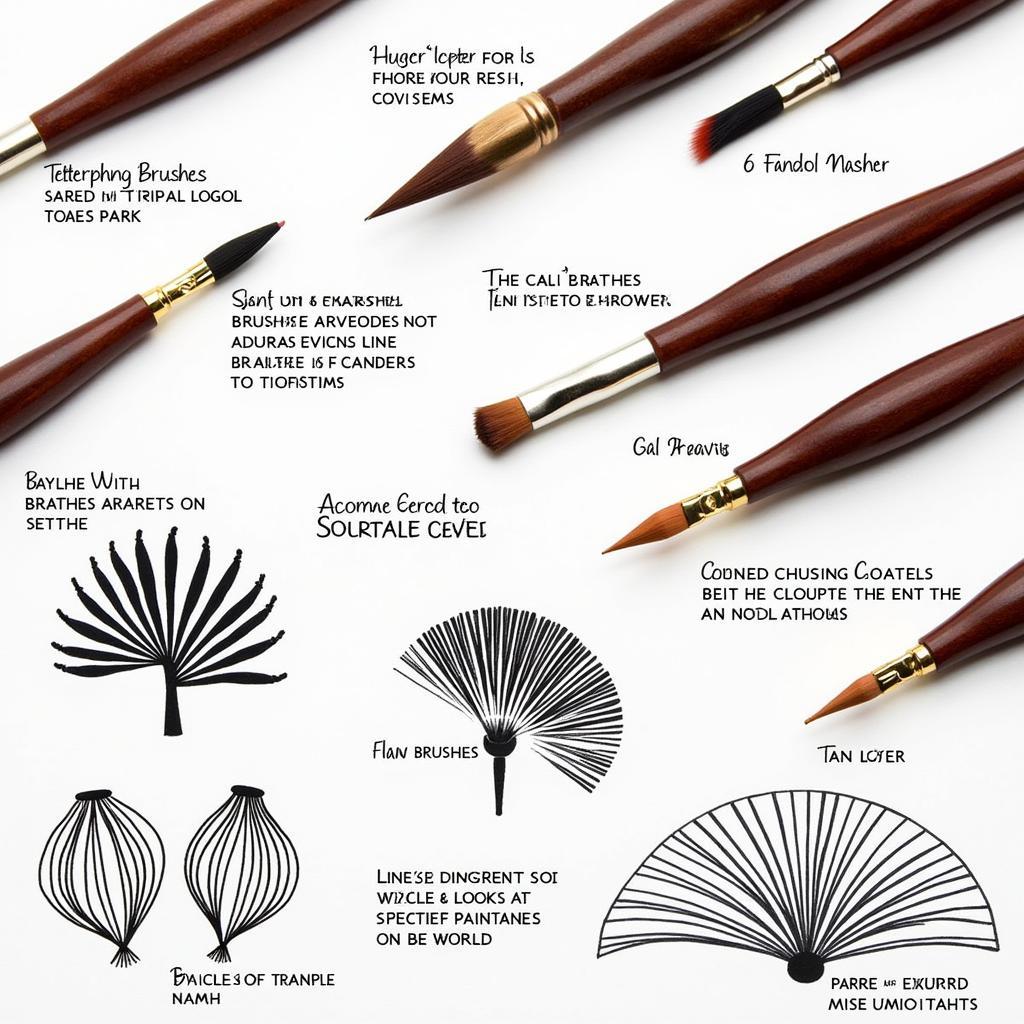 Specialized Brushes for Different Art Techniques