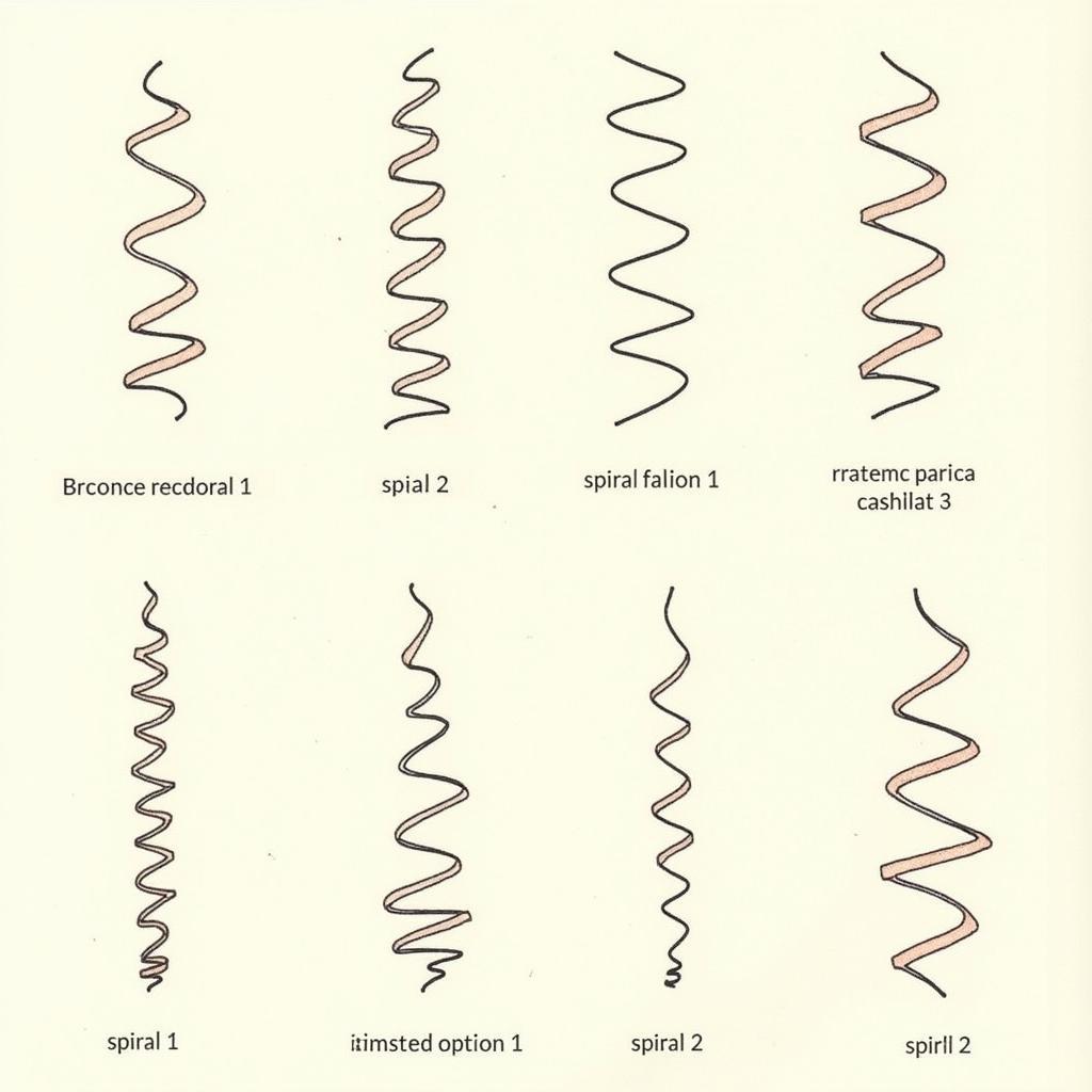 Types of Spirals in Art: Comparison of Archimedean, Logarithmic, and Fibonacci Spirals