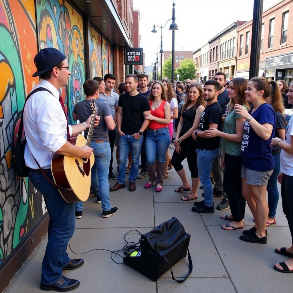 Street Performers at Springville Art Crawl