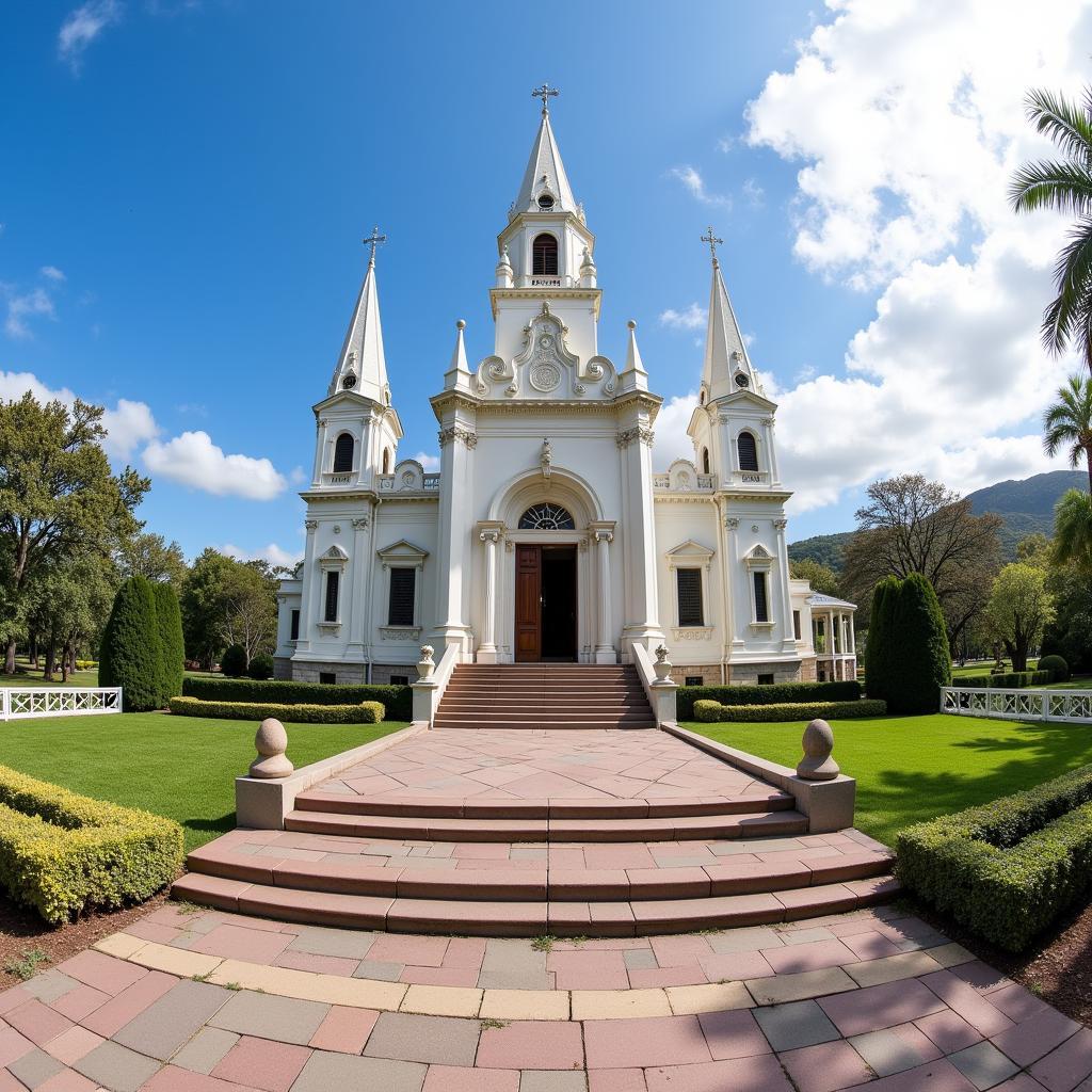 Architectural Details of St. George Temple Exterior