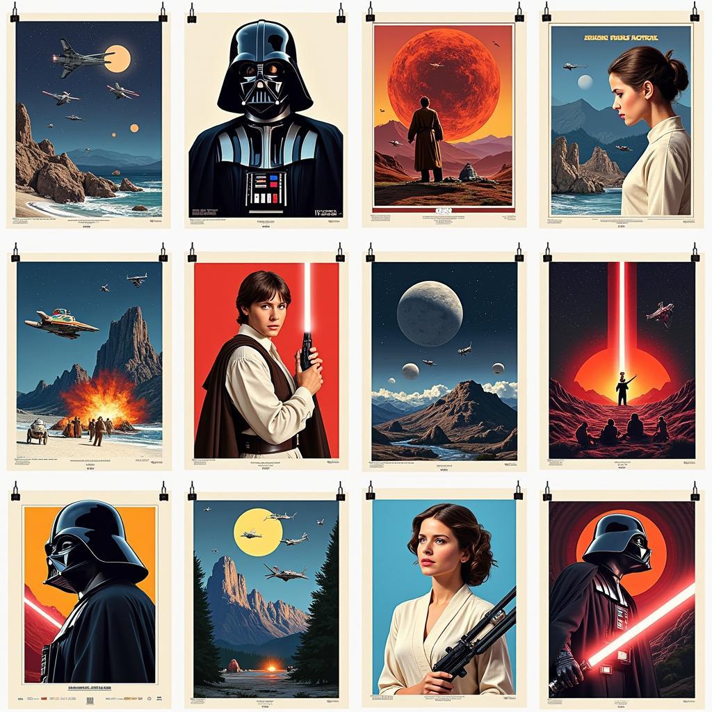 Star Wars Art Prints: A Variety of Styles and Subjects