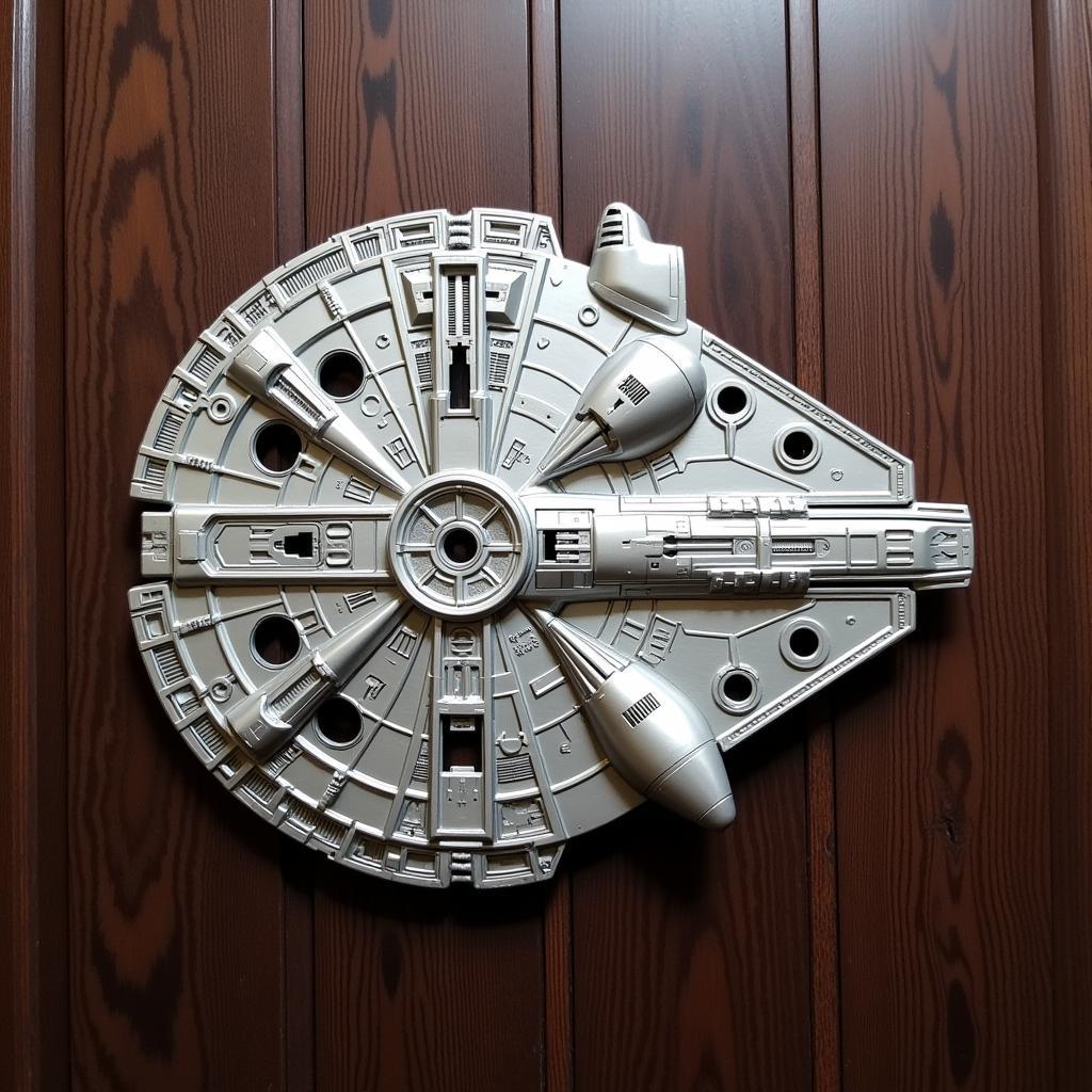 Millennium Falcon Metal Wall Hanging