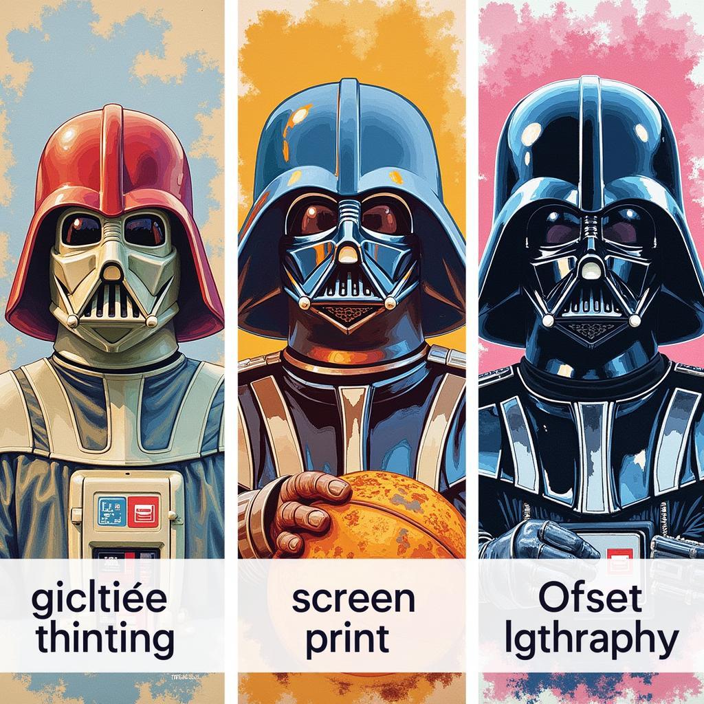 Comparing Different Star Wars Print Techniques: Giclee, Screen Print, and Offset Lithography