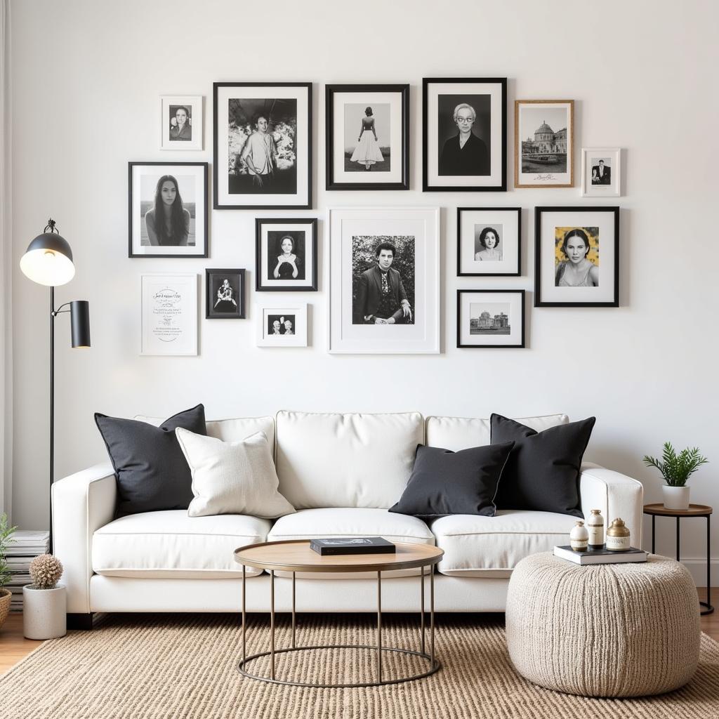 Statement Art for Living Room: Gallery Wall