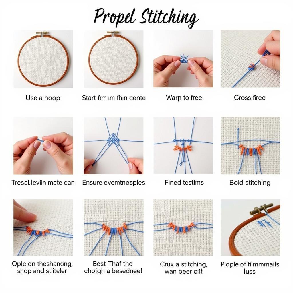 Stitching Tips for Fine Art Cross Stitch