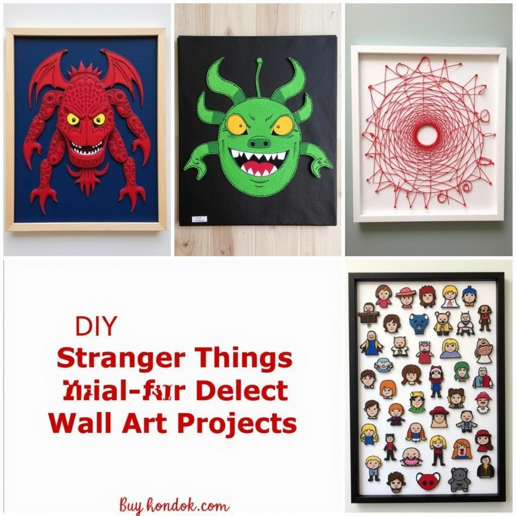 DIY Stranger Things Wall Art Ideas