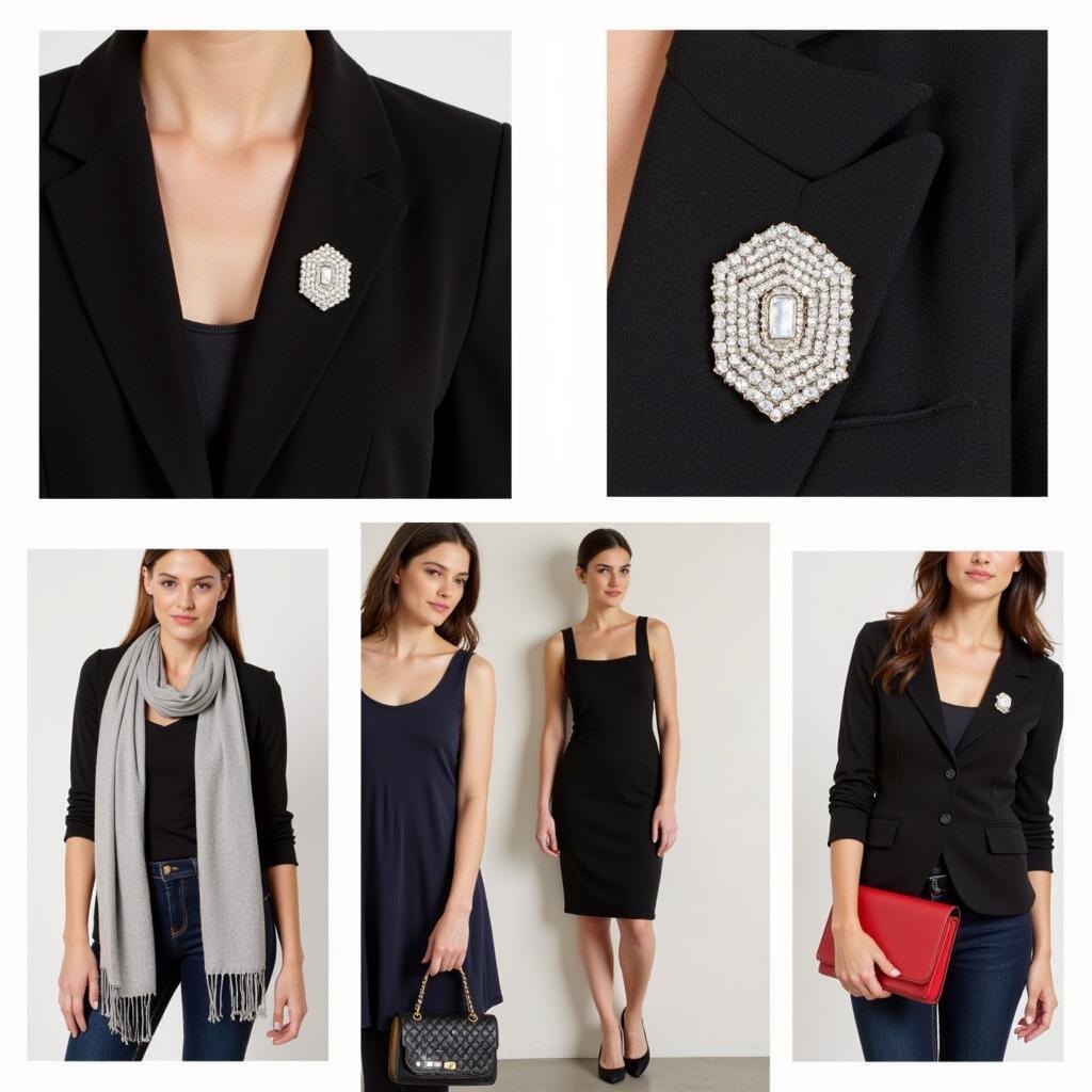 Styling Art Deco Brooches with Modern Outfits