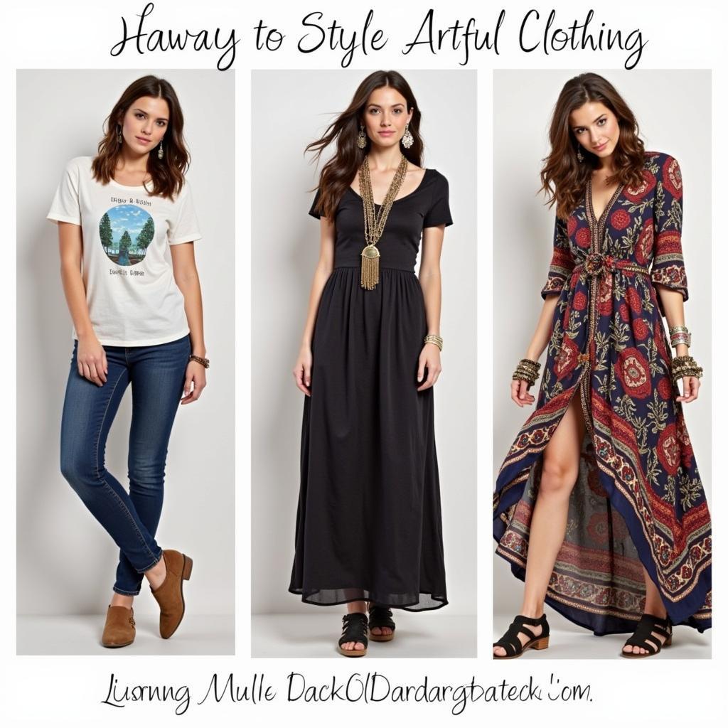 Styling Artful Clothing for Different Occasions