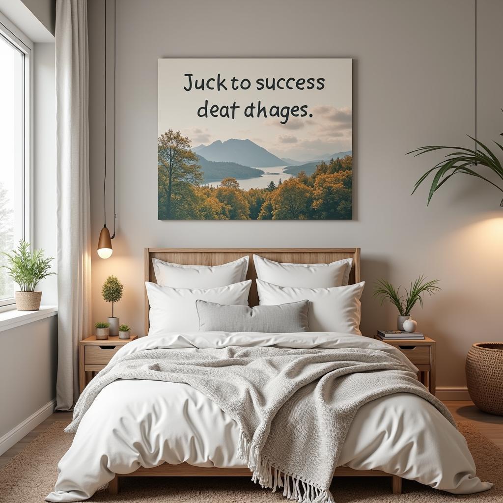 Inspirational Bedroom Wall Art