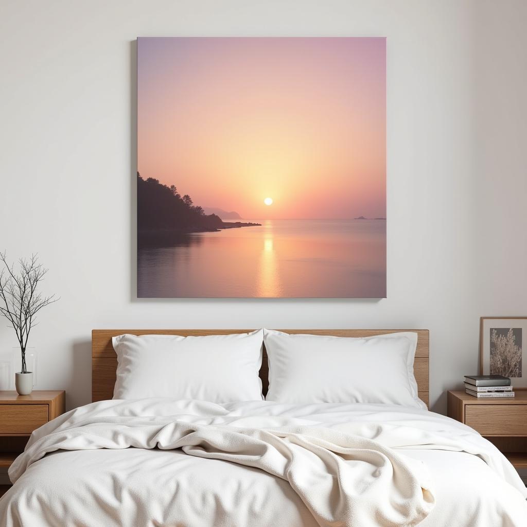 Sunrise Canvas Wall Art: Igniting Your Space with Golden Hues