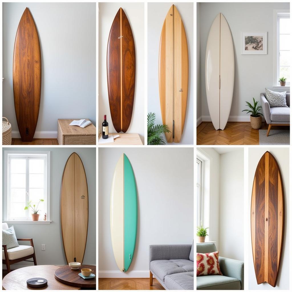 Surfboard Art for Wall Decor