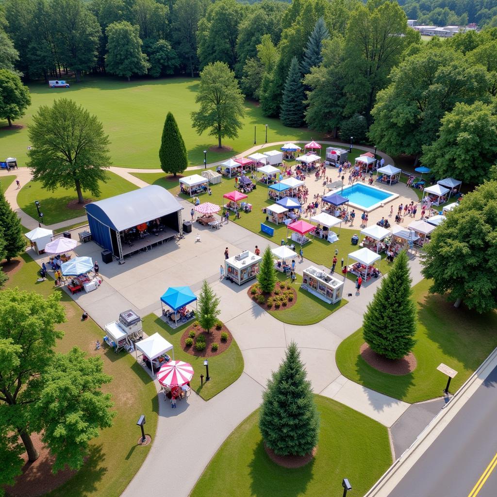 Suwanee Art Festival at Town Center Park - Overview