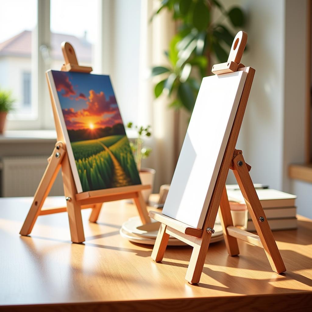 Table Top Easel with Adjustable Angle