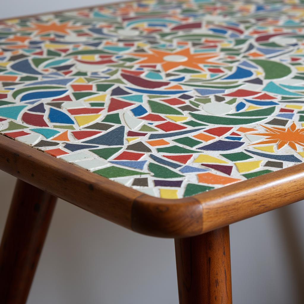 Mosaic Table Art Design