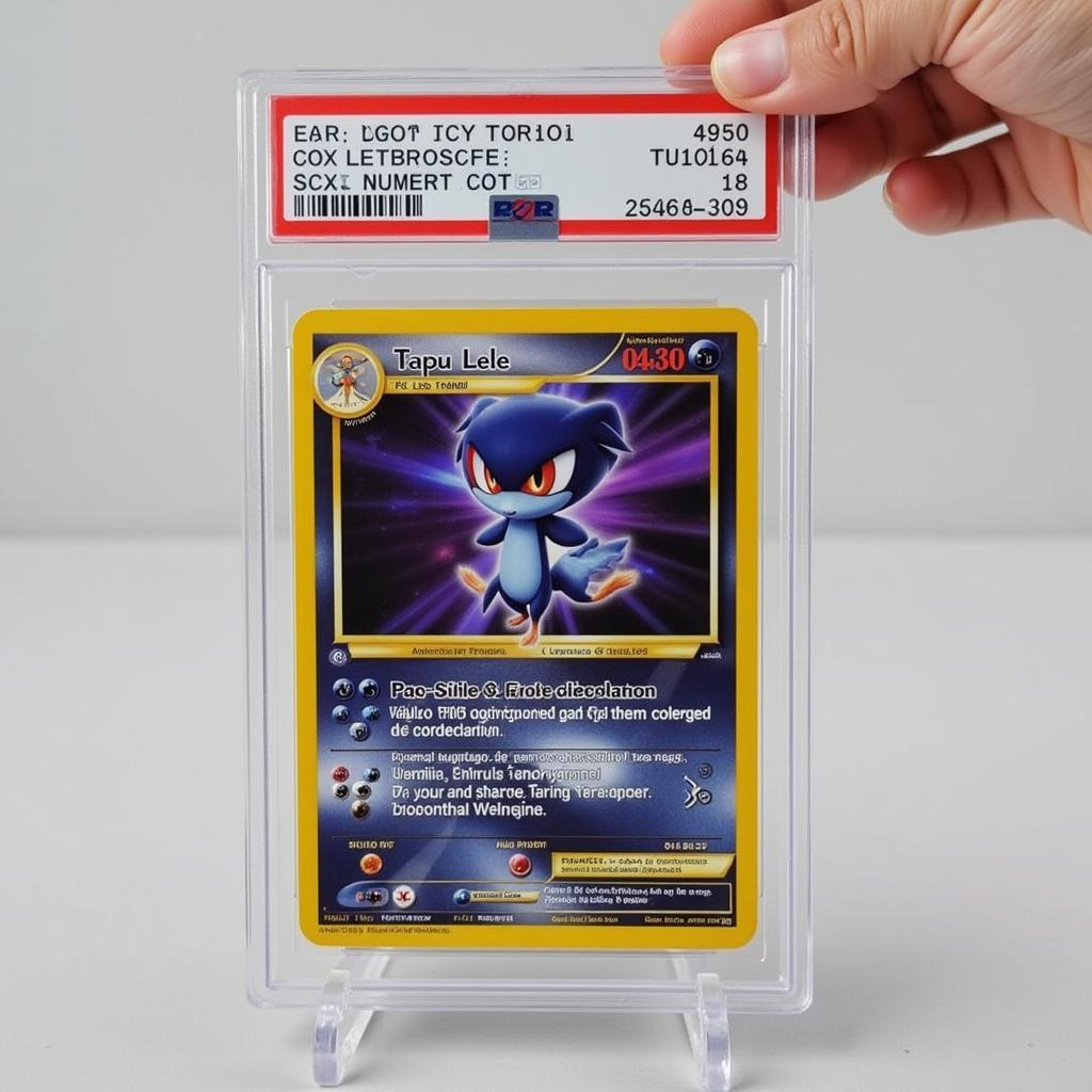 Tapu Lele GX Full Art Card in Protective Sleeve