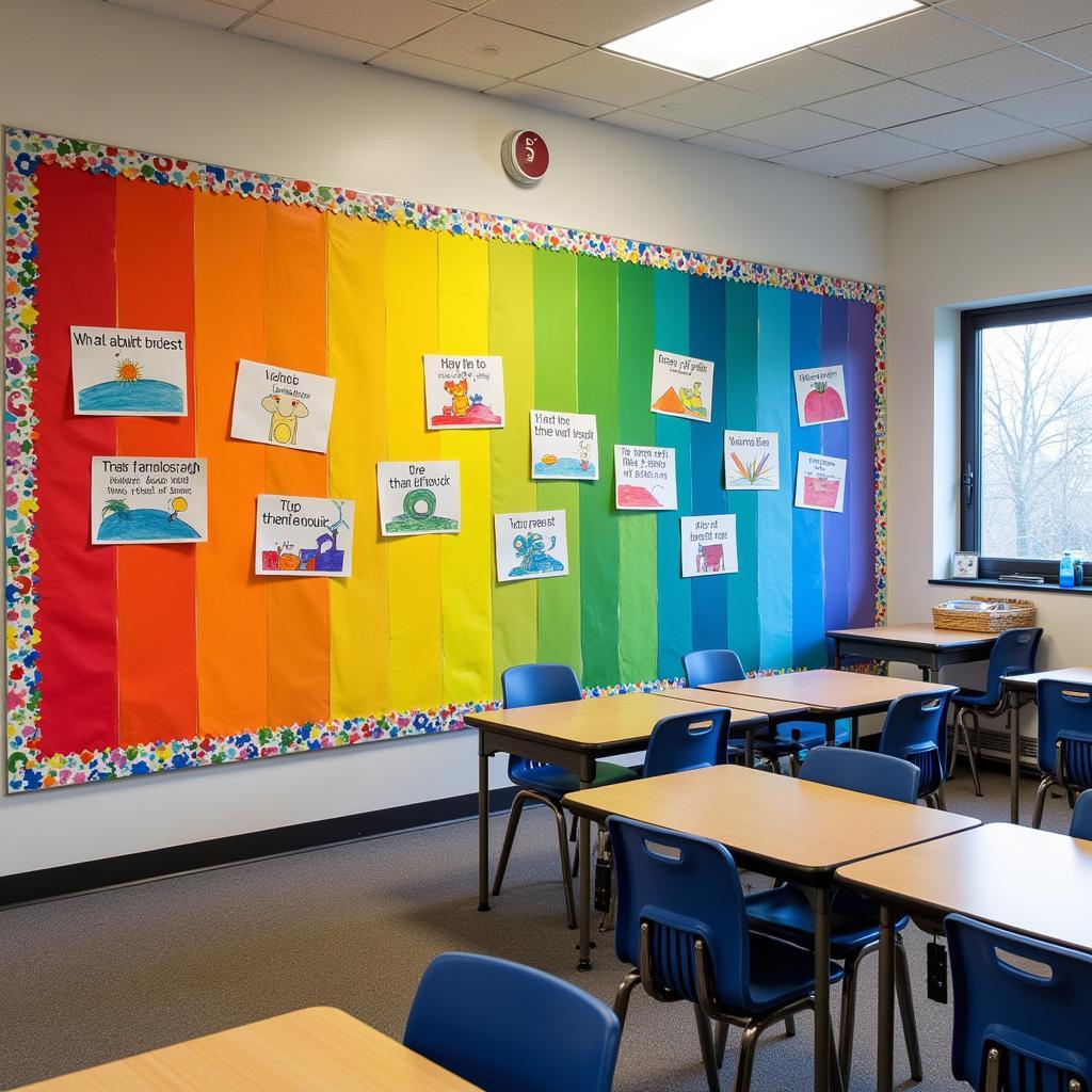 Team Wall Art Increases Classroom Engagement