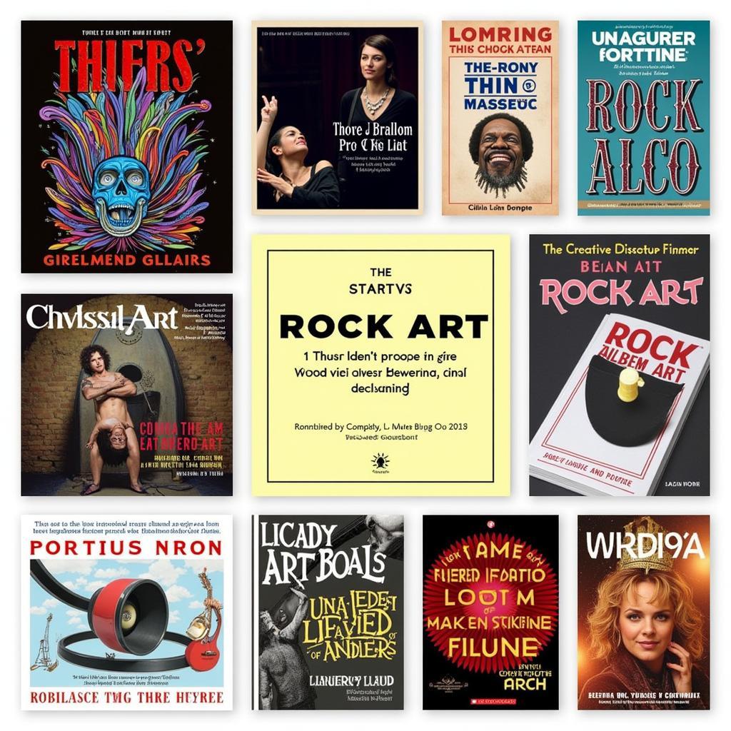 Examples of "The Art of Rock Book" Genre