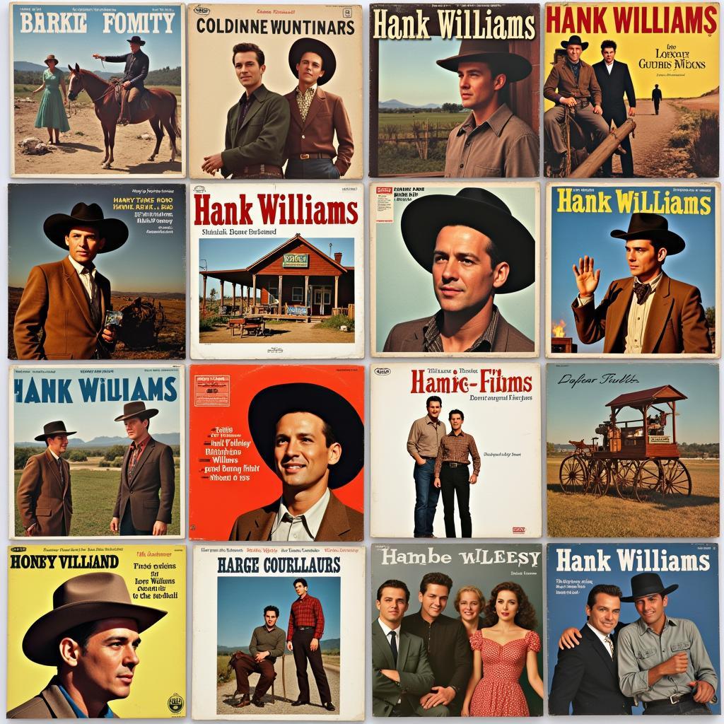 Hank Williams Album Art: Thematic Visual Storytelling