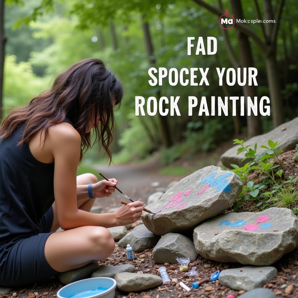 Therapeutic Rock Painting: A Mindful Escape