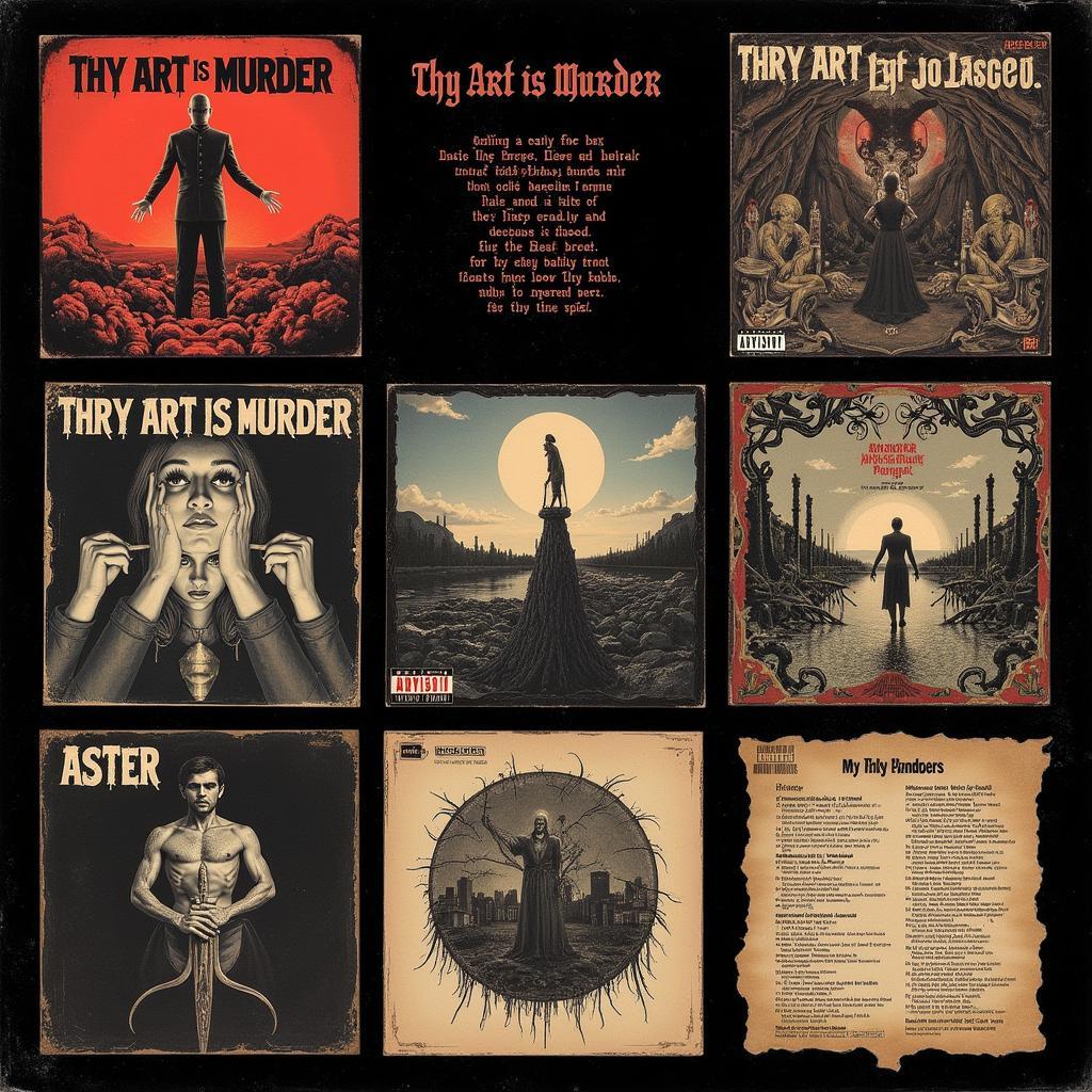 Thy Art Is Murder's early albums evolution