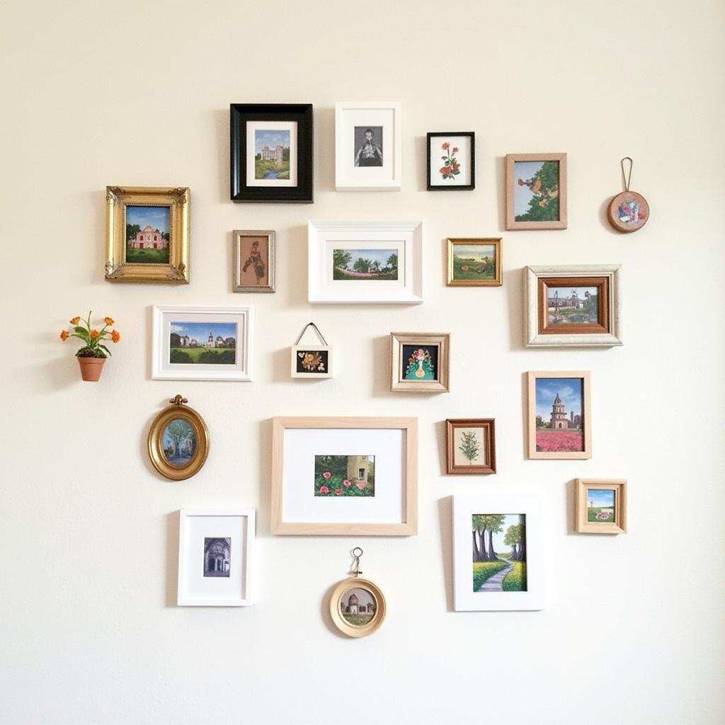 Tiny Wall Art Gallery Wall Ideas