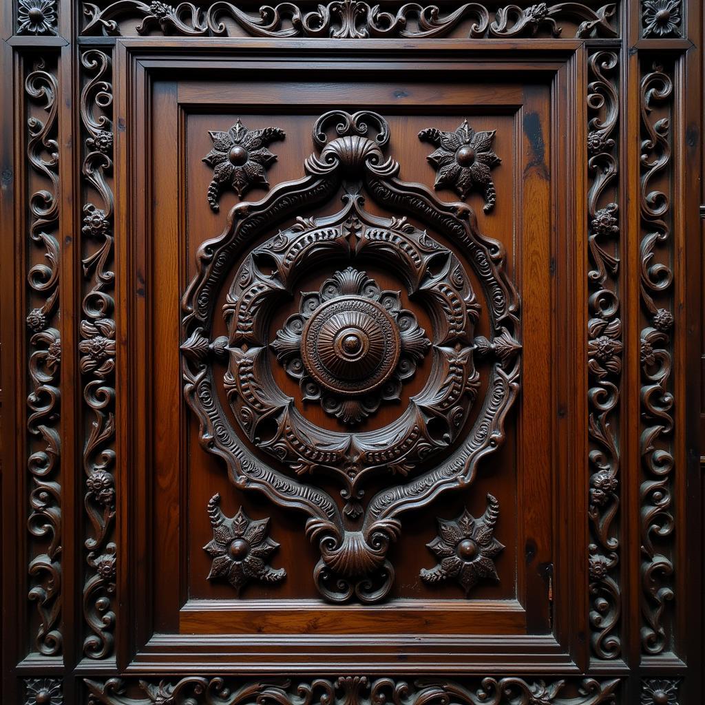 Traditional Indonesian Wood Carving Wall Decor: Intricate Designs and Cultural Significance