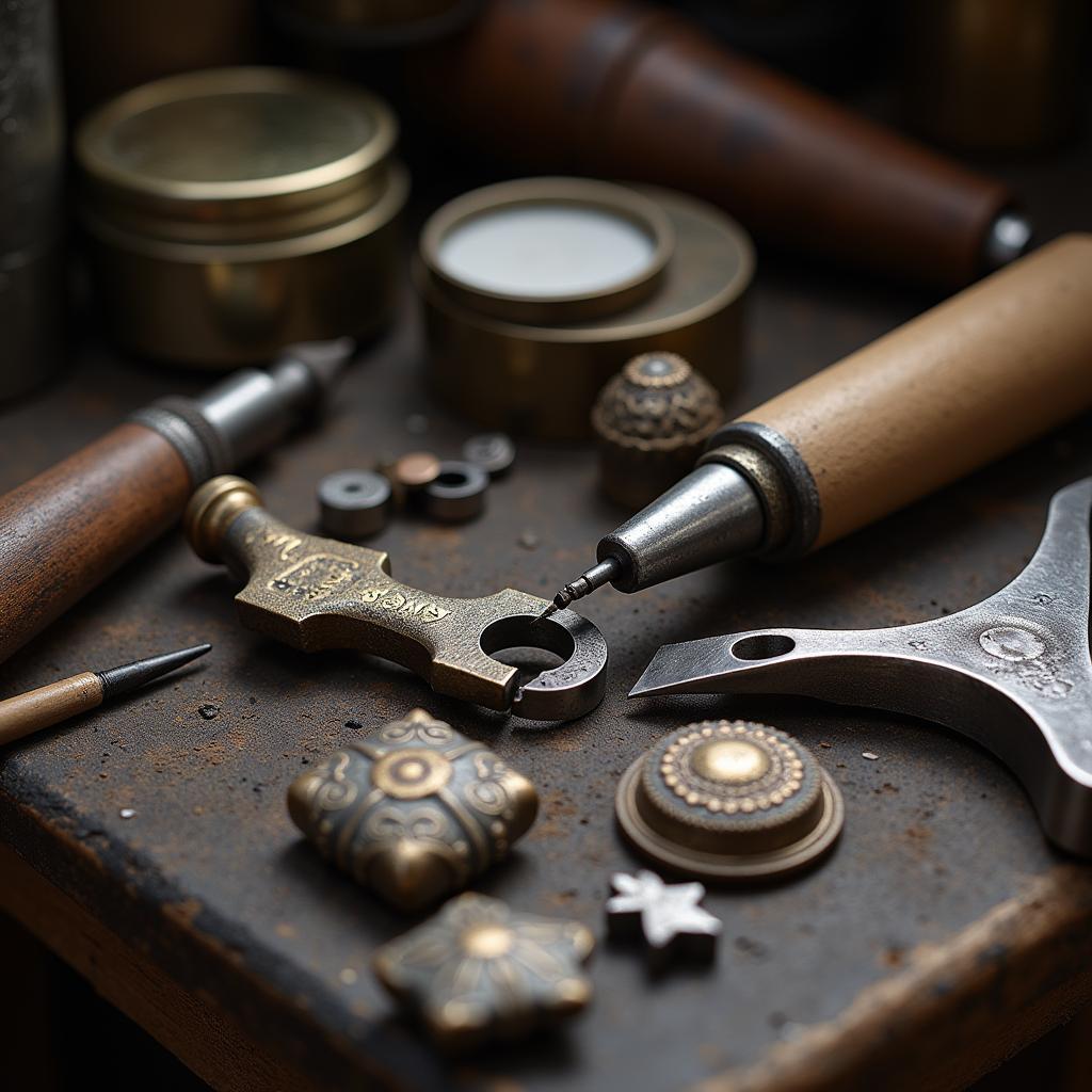 Traditional Metalworking Techniques in Bijoux Artisanat d'Art