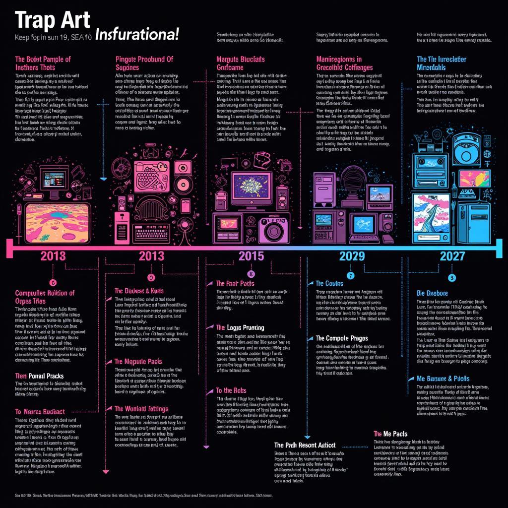 Trap Art Evolution Timeline