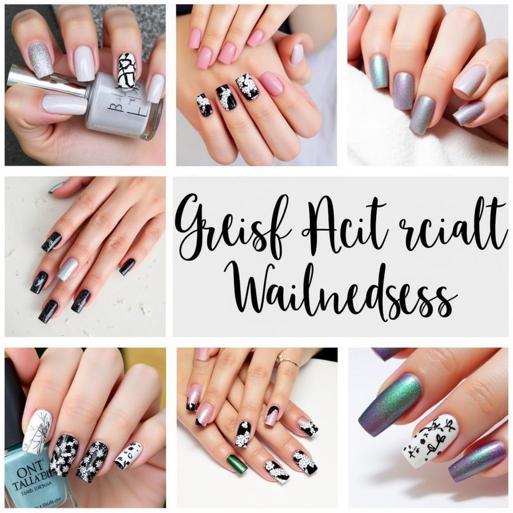 Trending Fingernail Art Decal Designs Showcase